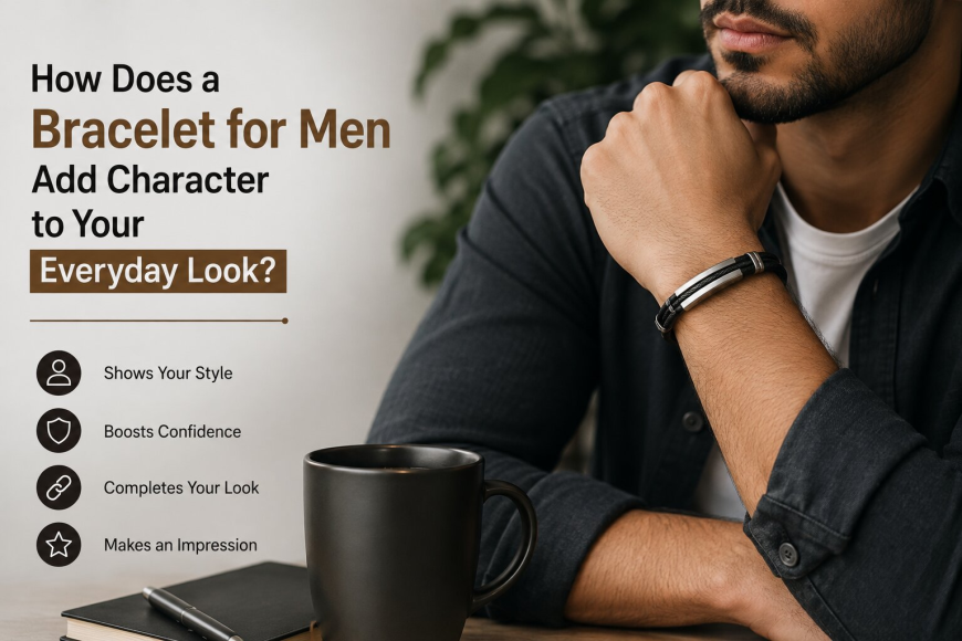 How Does a Bracelet for Men Add Character to Your Everyday Look?