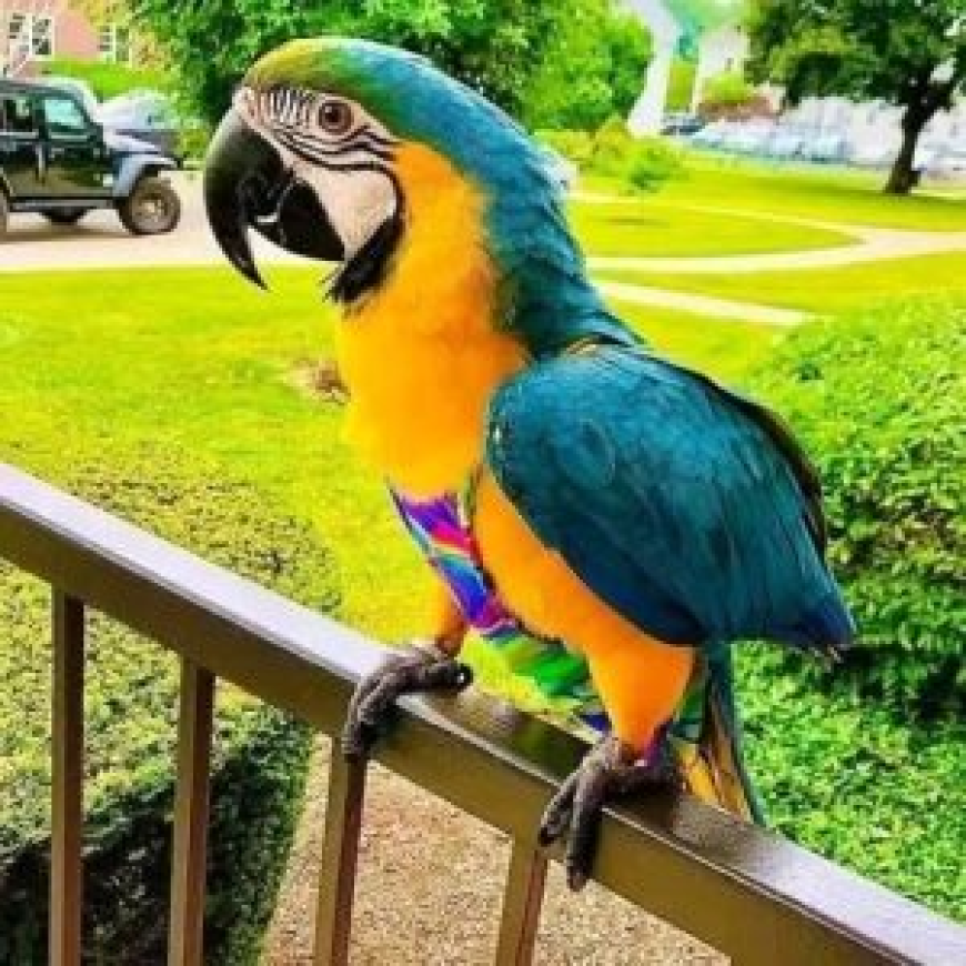 Blue Macaw Parrots for Sale: Exploring Personality, Intelligence, and Social Needs