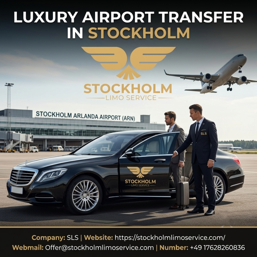 Luxury Airport Transfer in Stockholm | Premium Chauffeur Service