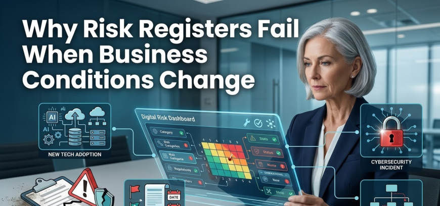 Why Risk Registers Fail When Business Conditions Change