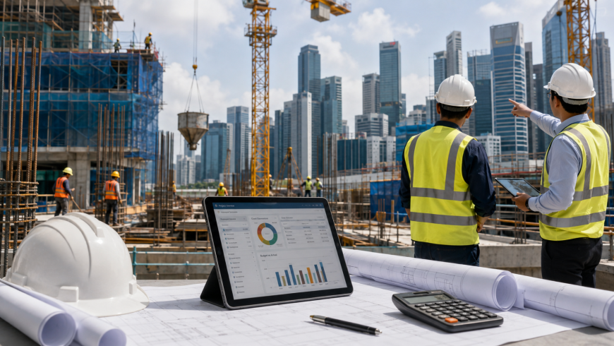 Enterprise Software Solutions for Singapore’s Construction Industry: From Projects to Profits
