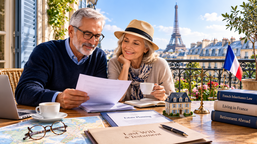 Estate Planning and Wills for American Retirees Living in France: The 2026 Guide