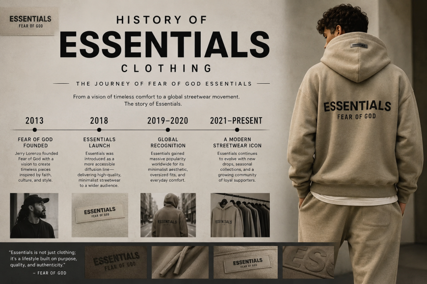 Essentials Clothing Latest Trends, Styles, and Collections