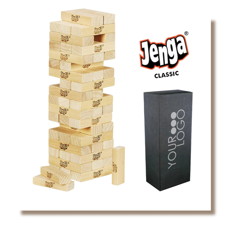 Giant Jenga With Logo: The Ultimate Branded Game for Events