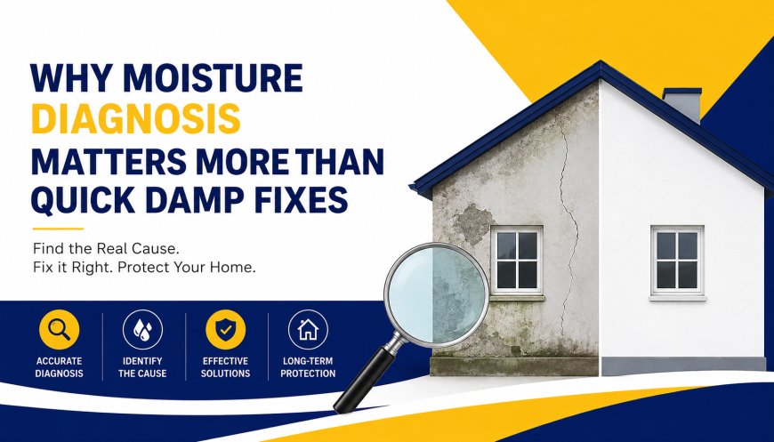 Why Moisture Diagnosis Matters More Than Quick Damp Fixes