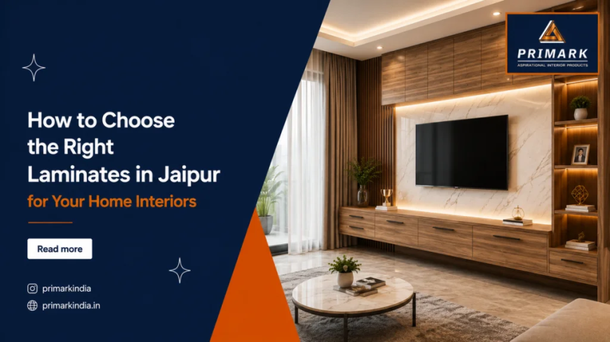 How to Choose the Right Laminates in Jaipur for Your Home Interiors