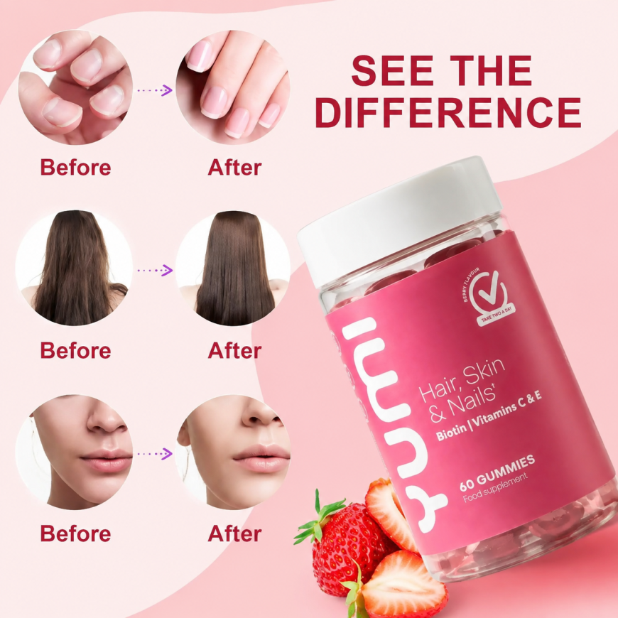 How Biotin Gummies Can Fit Into Your Hair, Skin and Nail Care Routine