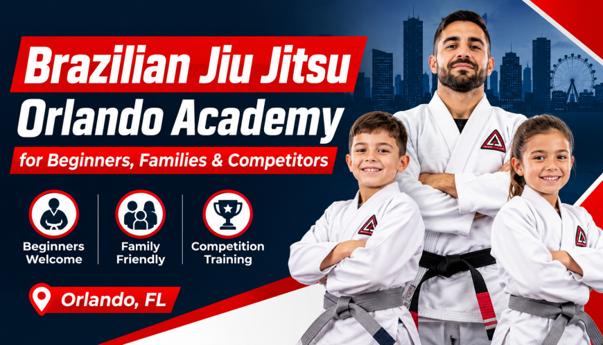 Brazilian Jiu Jitsu Orlando Academy for Beginners, Families & Competitors