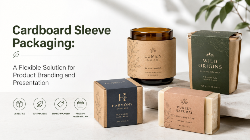 Cardboard Sleeve Packaging: A Flexible Solution for Product Branding and Presentation