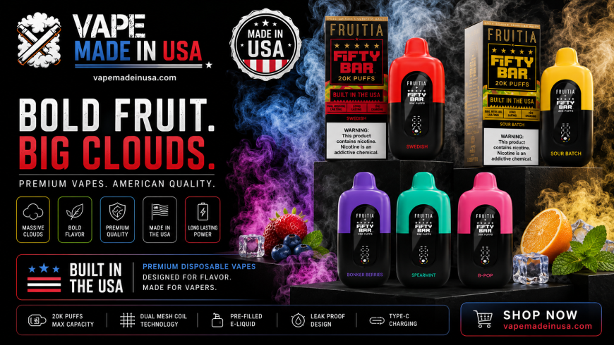 Best Vape Made In USA For Premium Quality