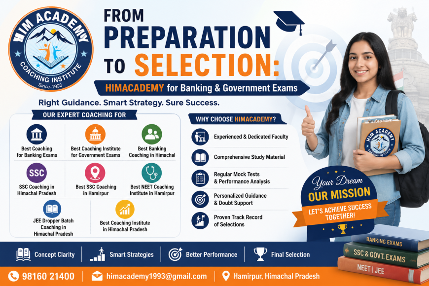 From Preparation to Selection: HIMACADEMY for Banking & Government Exams