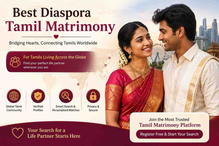 How the Best Diaspora Tamil Matrimony Connects Tamil Singles Worldwide?