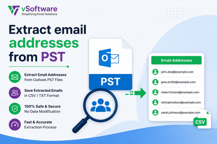 Where Can You Find the Best PST Email Address Extractor Software?