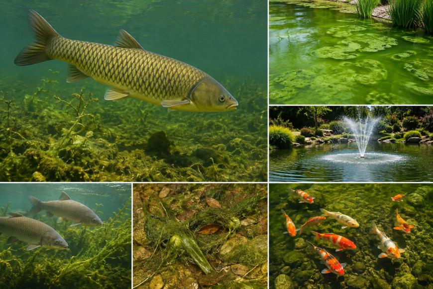 Best Algae-Eating Fish for Small Backyard Ponds