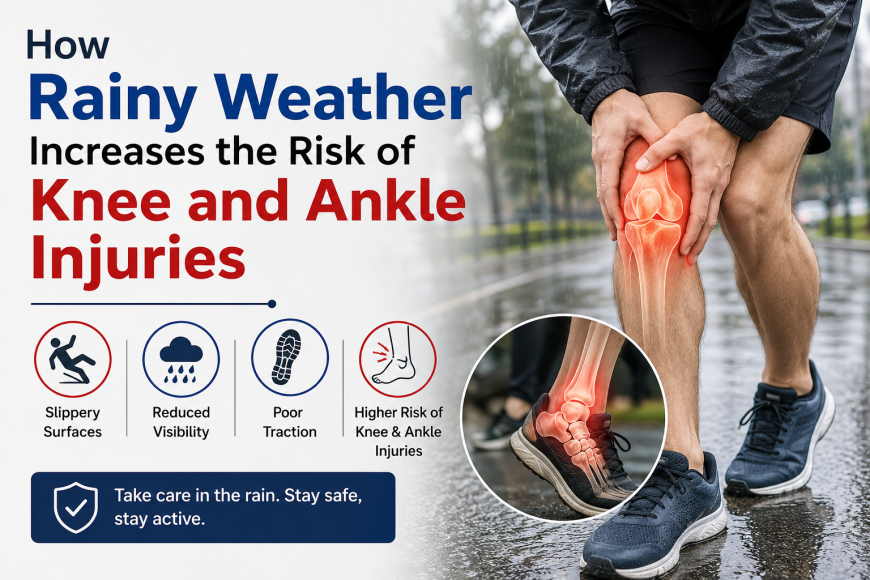 How Rainy Weather Increases the Risk of Knee and Ankle Injuries