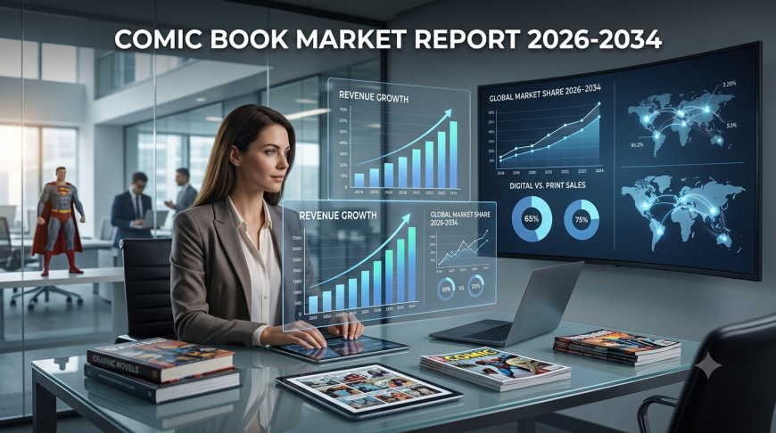 Comic Book Market Size, Share Analysis, Growth and Outlook 2034
