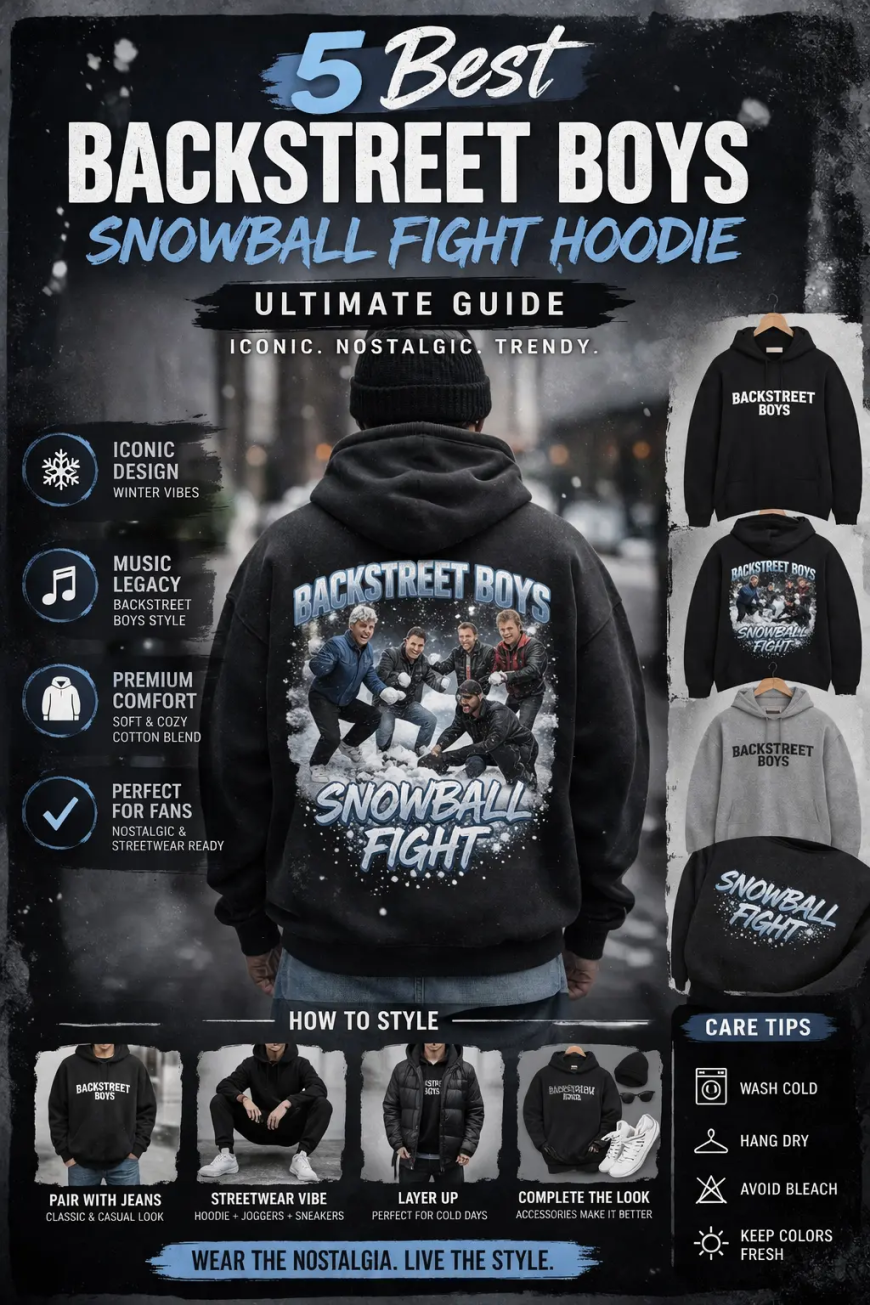 Top 5 Backstreet Boys Merch Picks: Hoodies & Sweatshirts 2026