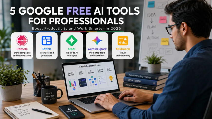 5 Google Free AI Tools for Professionals to Work Smarter and Boost Productivity