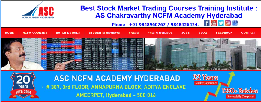 Best stock market training institute in hyderabad