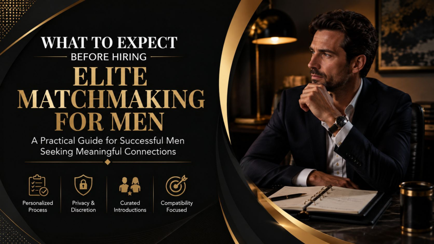 What to Expect Before Hiring Elite Matchmaking for Men?