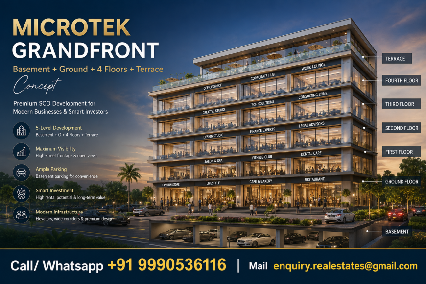 Microtek Grandfront Sector 81 Gurgaon Commercial Guide