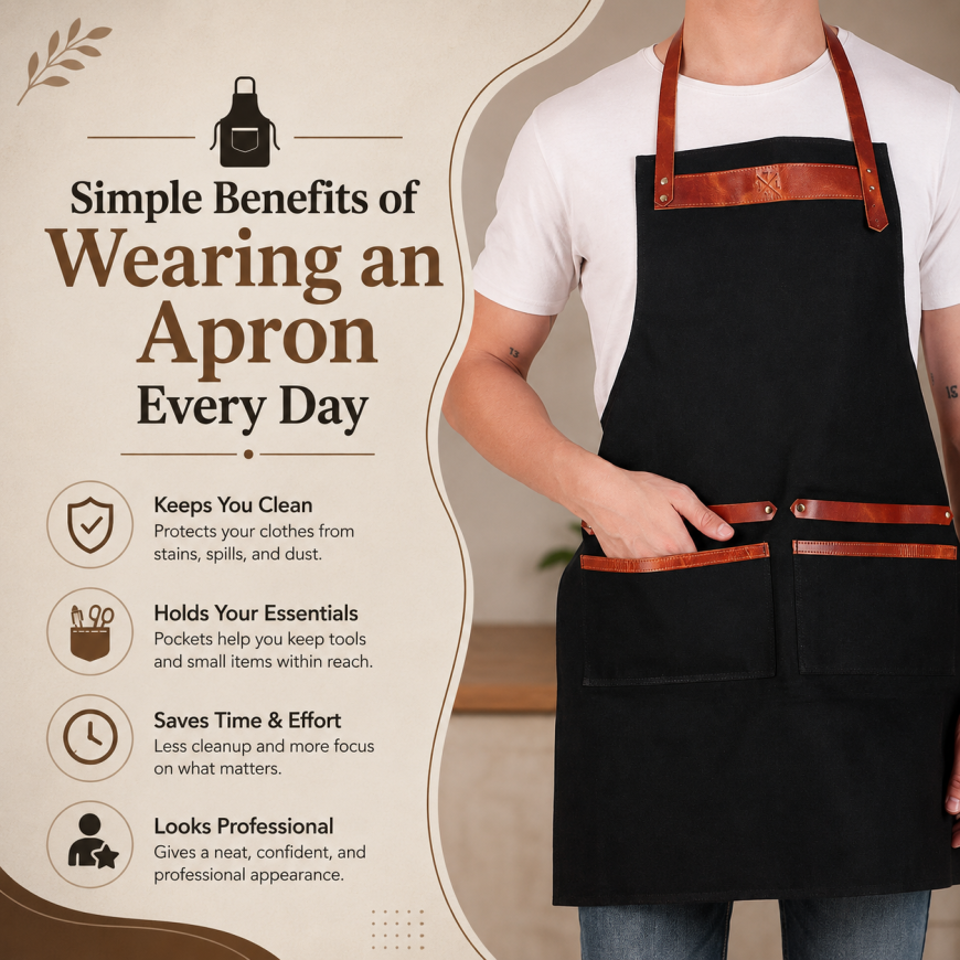 Simple Benefits of Wearing an Apron Every Day