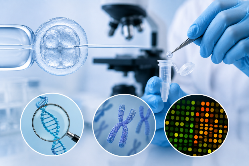 What Are the 3 Main Types of PGT Testing for Embryos?