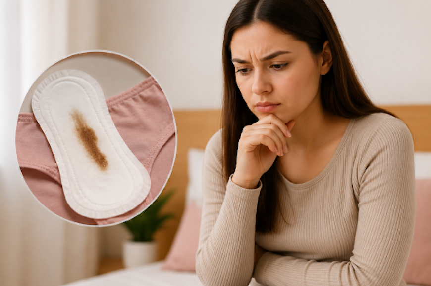 Brown Discharge Before Period – Causes & When to Worry
