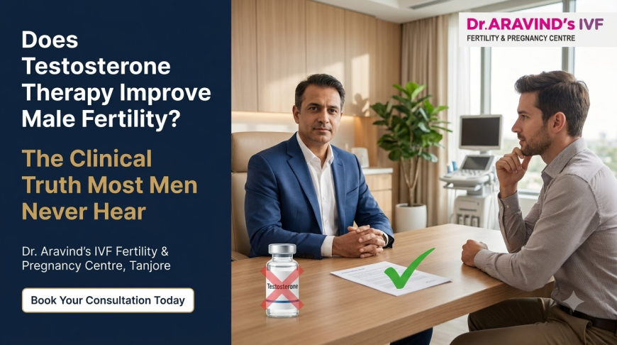 Does Testosterone Therapy Improve Male Fertility?