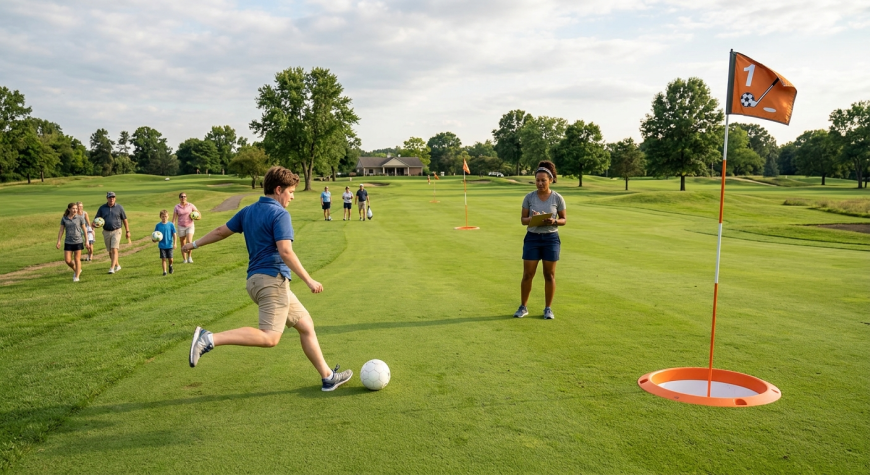 Foot Golf and Foot Volley