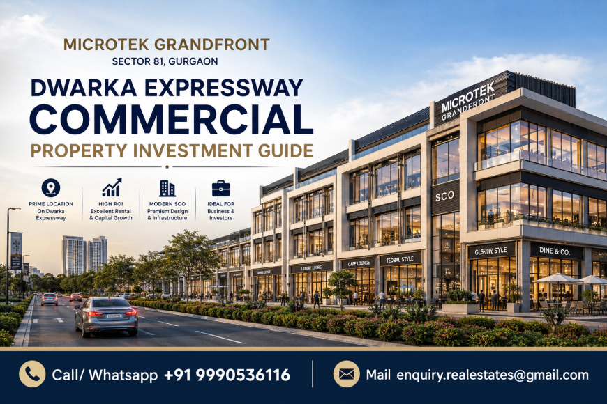 Microtek Grandfront Floor Plan & Plot Layout Space Analysis
