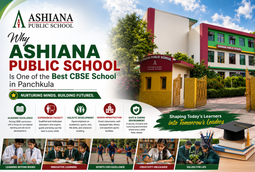 Beyond Academics: How Ashiana Public School Panchkula Helps Students Prepare for the Future