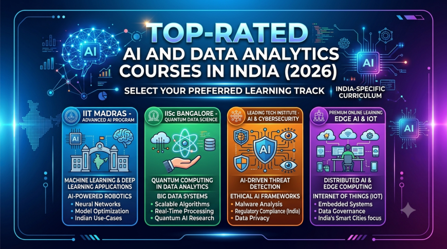 Top-Rated AI and Data Analytics Courses in India (2026)