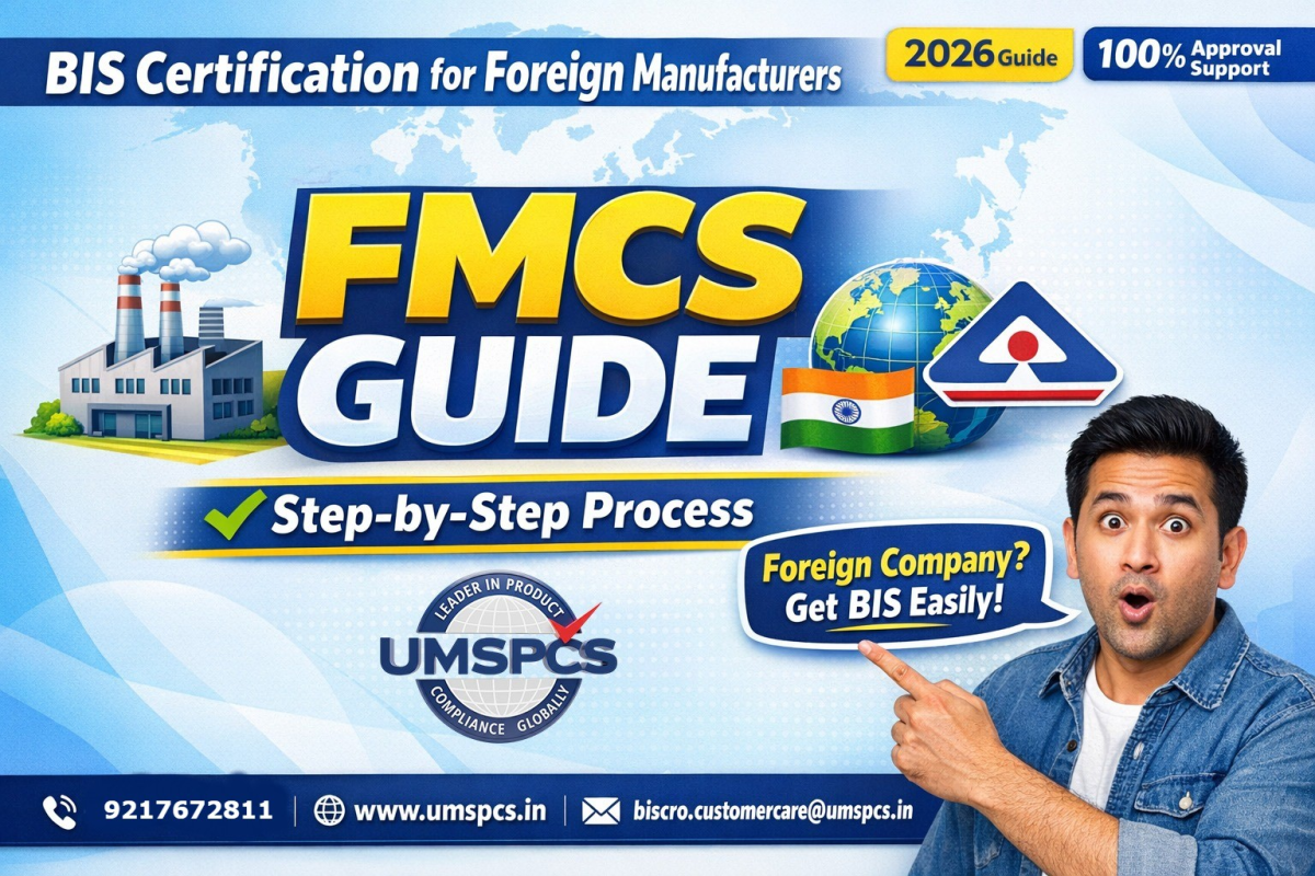 BIS Foreign Manufacturer Certification in India: Complete Guide to FMCS Certification for Foreign Manufacturers
