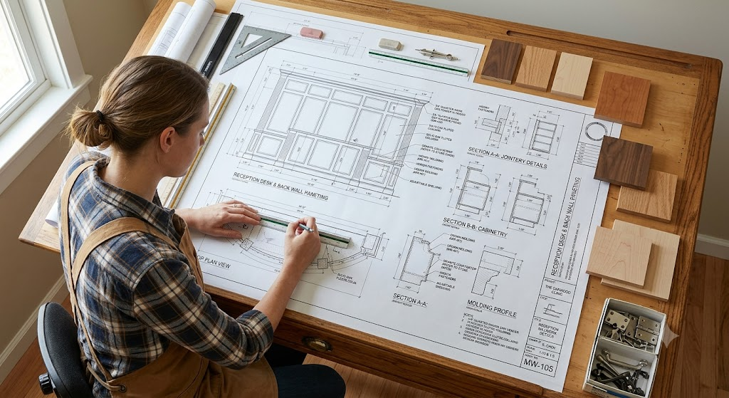 How Accurate Millwork Drafting Helps Prevent Fabrication Problems