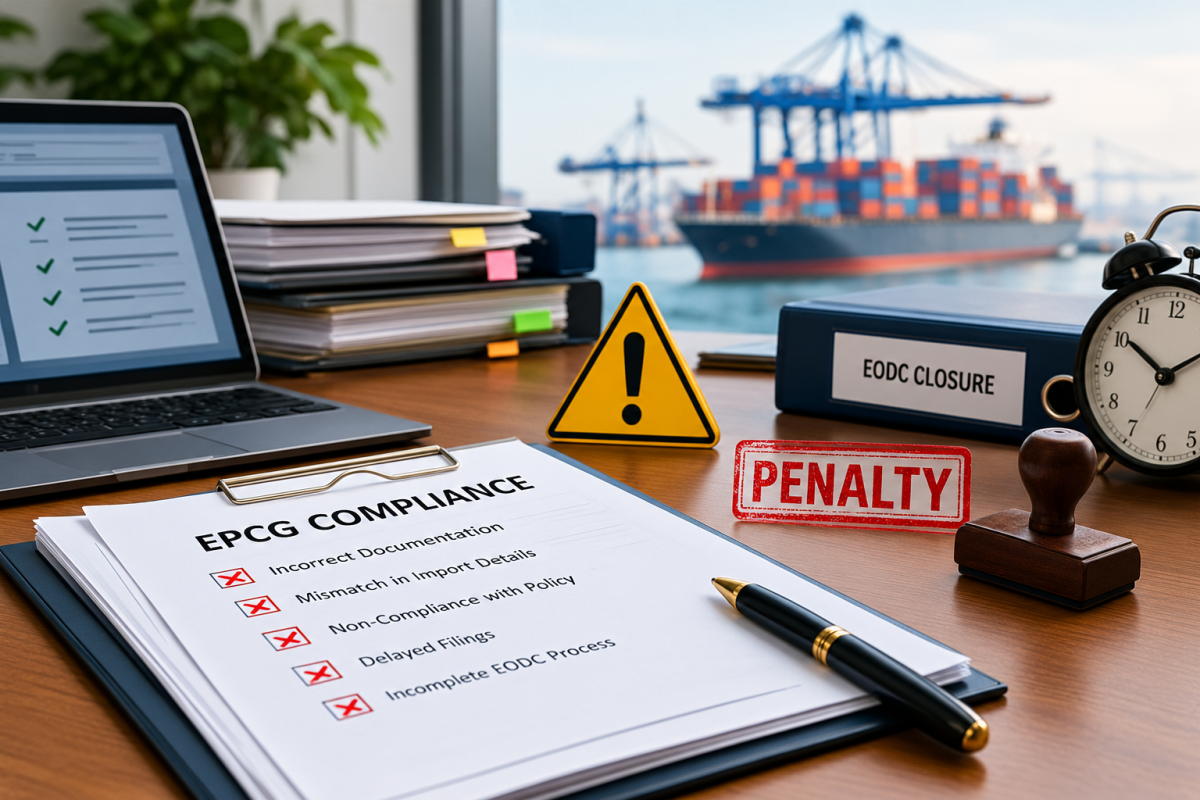 Common EPCG Compliance Mistakes That Lead to Penalties and Delays in EODC Closure