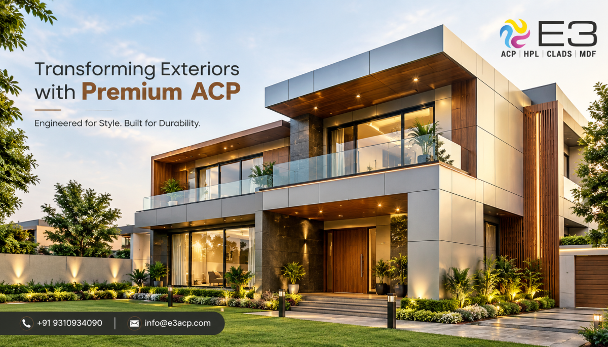 Choosing ACP Sheets for Modern Building Exteriors