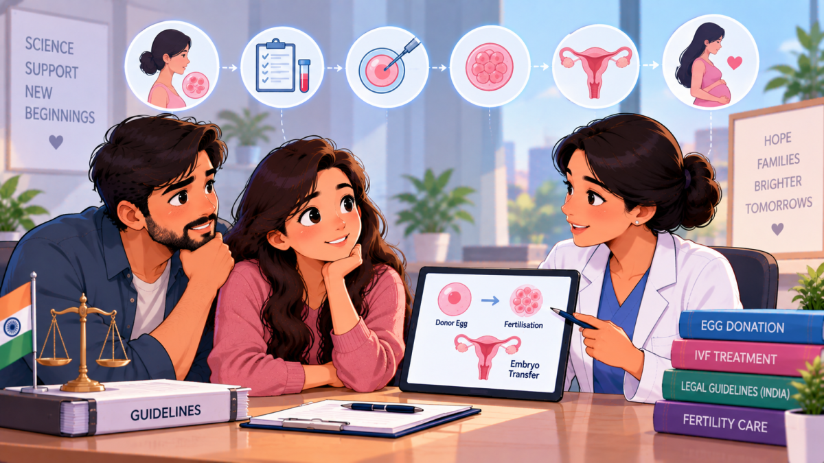 Donor Egg IVF in India: Process, Cost, and Legal Guidelines