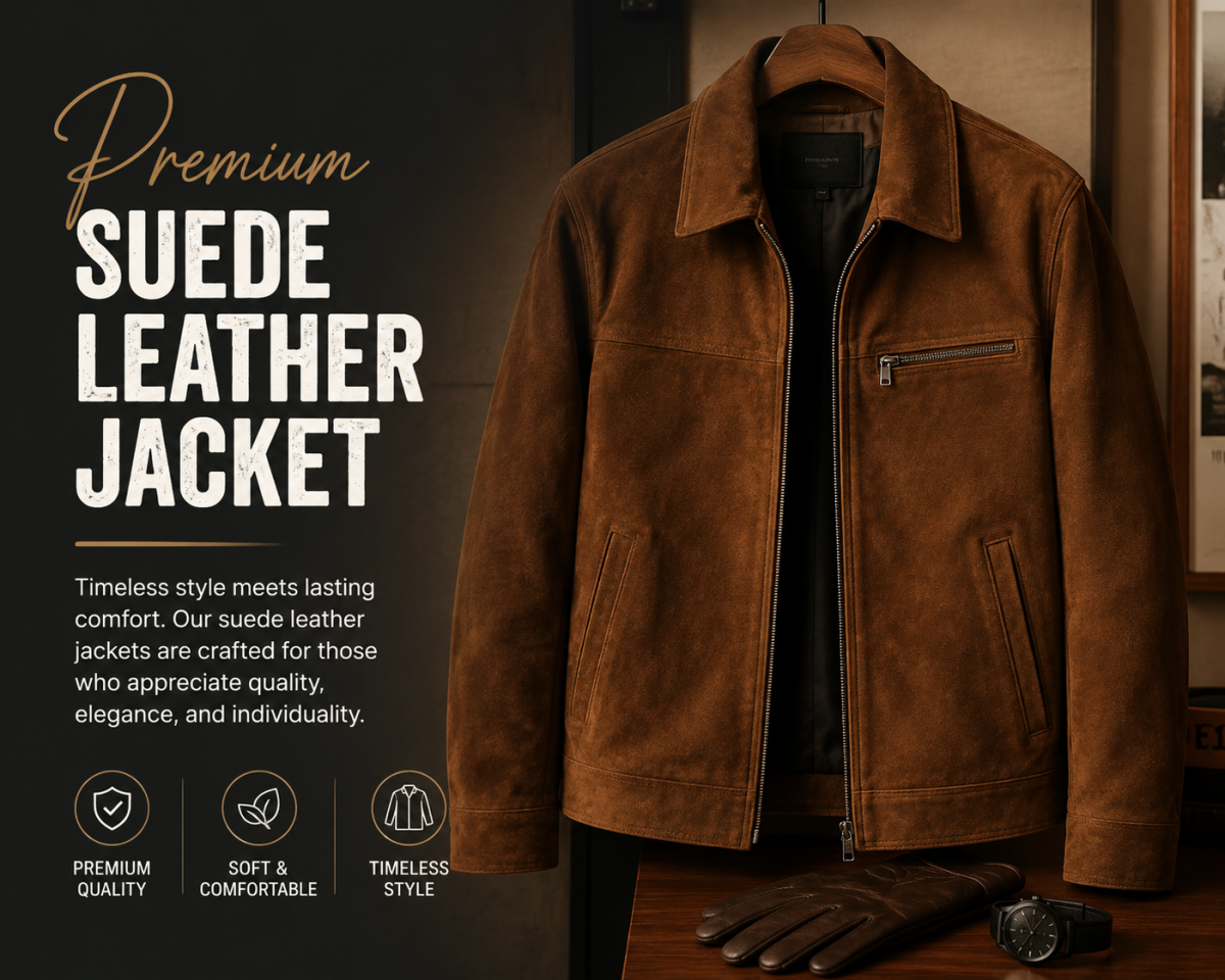 Suede Leather Jackets: The Softness You Didn't Know You Needed Permission For