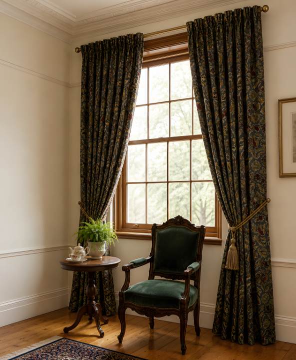 How Curtain Fabrics Can Complement Different Interior Textures