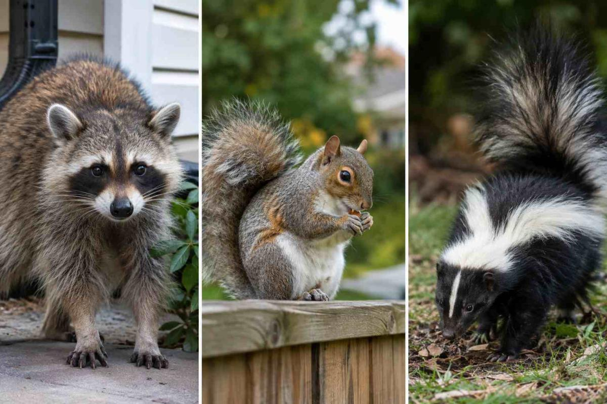 Raccoons, Squirrels, and Skunks: A Season-by-Season Guide to Wildlife Problems in the GTA