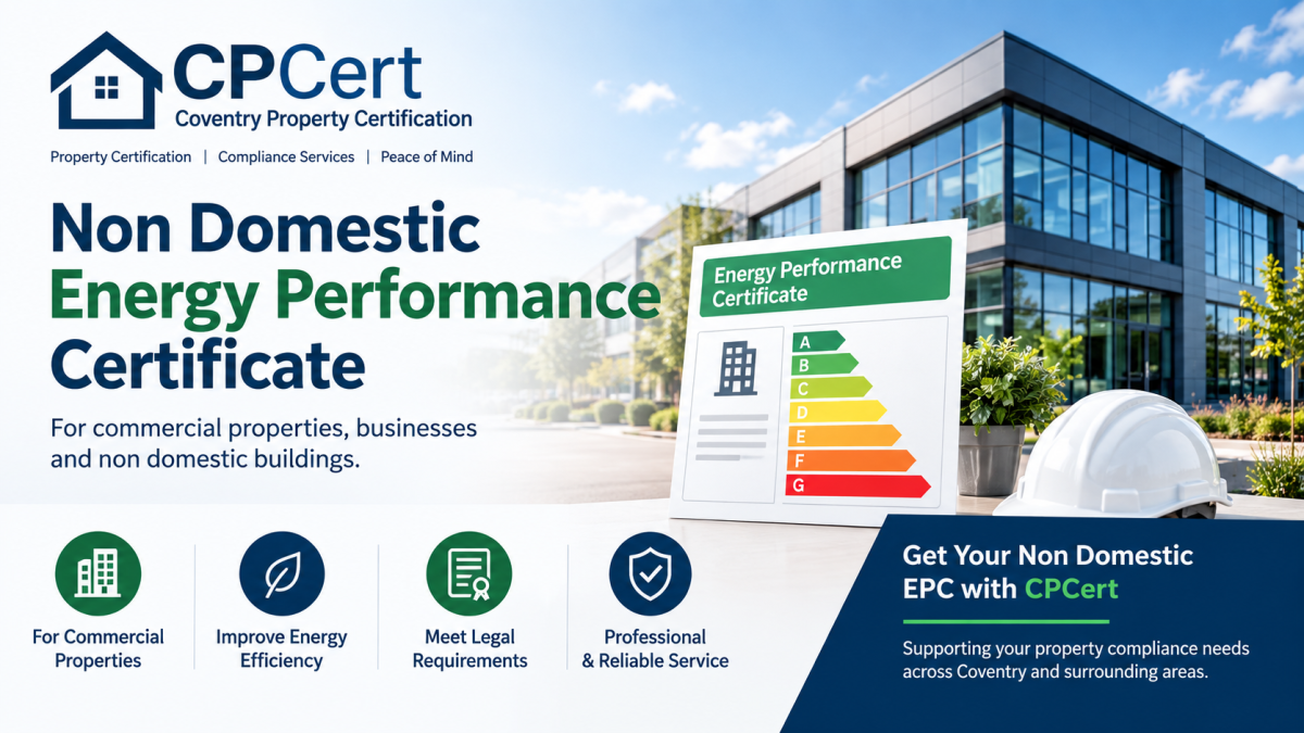Non Domestic Energy Performance Certificate | CPCert