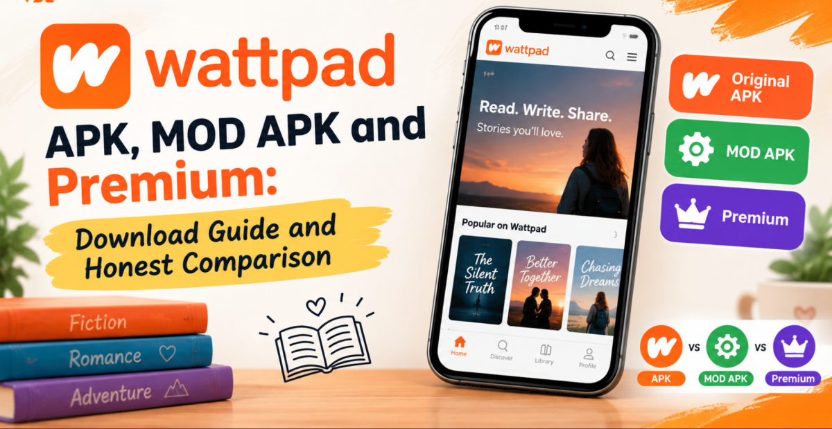 Wattpad APK, MOD APK and Premium: Download Guide and Honest Comparison
