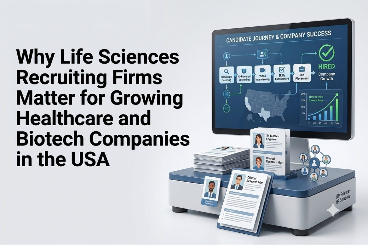 Why Life Sciences Recruiting Firms Matter for Growing Healthcare and Biotech Companies in the USA