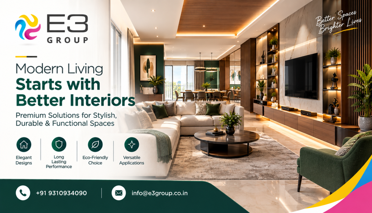 HDMR Boards and Panels for Modern Furniture Applications