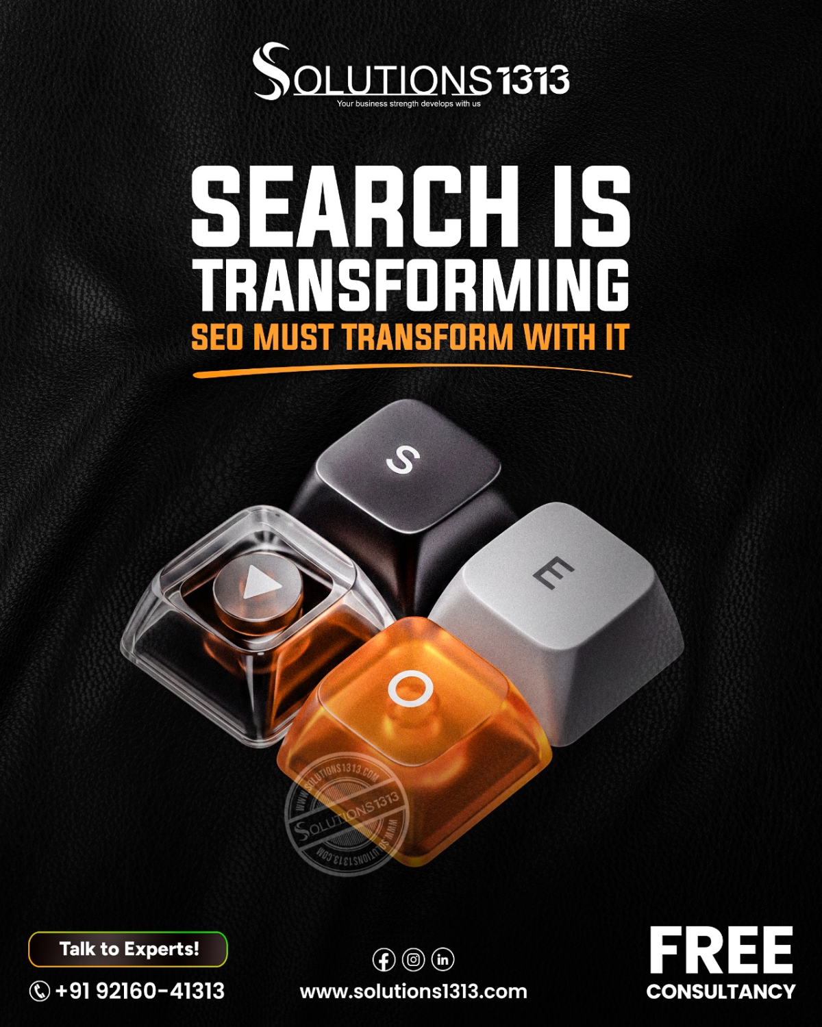 Solutions1313 SEO Company in Chandigarh: From Rankings to AI Visibility – The 2026 SEO Shift