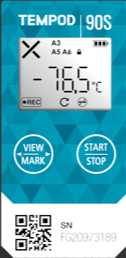 Single Use Temperature Data Logger for Cold Chain Monitoring