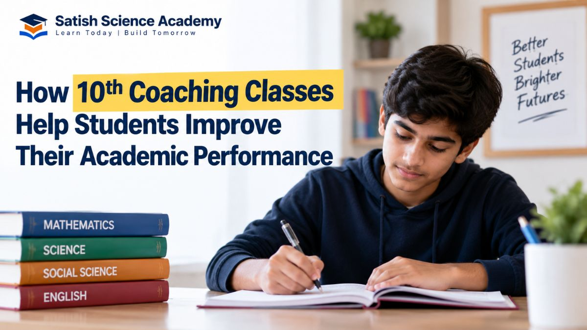 How 10th Coaching Classes Help Students Improve Their Academic Performance