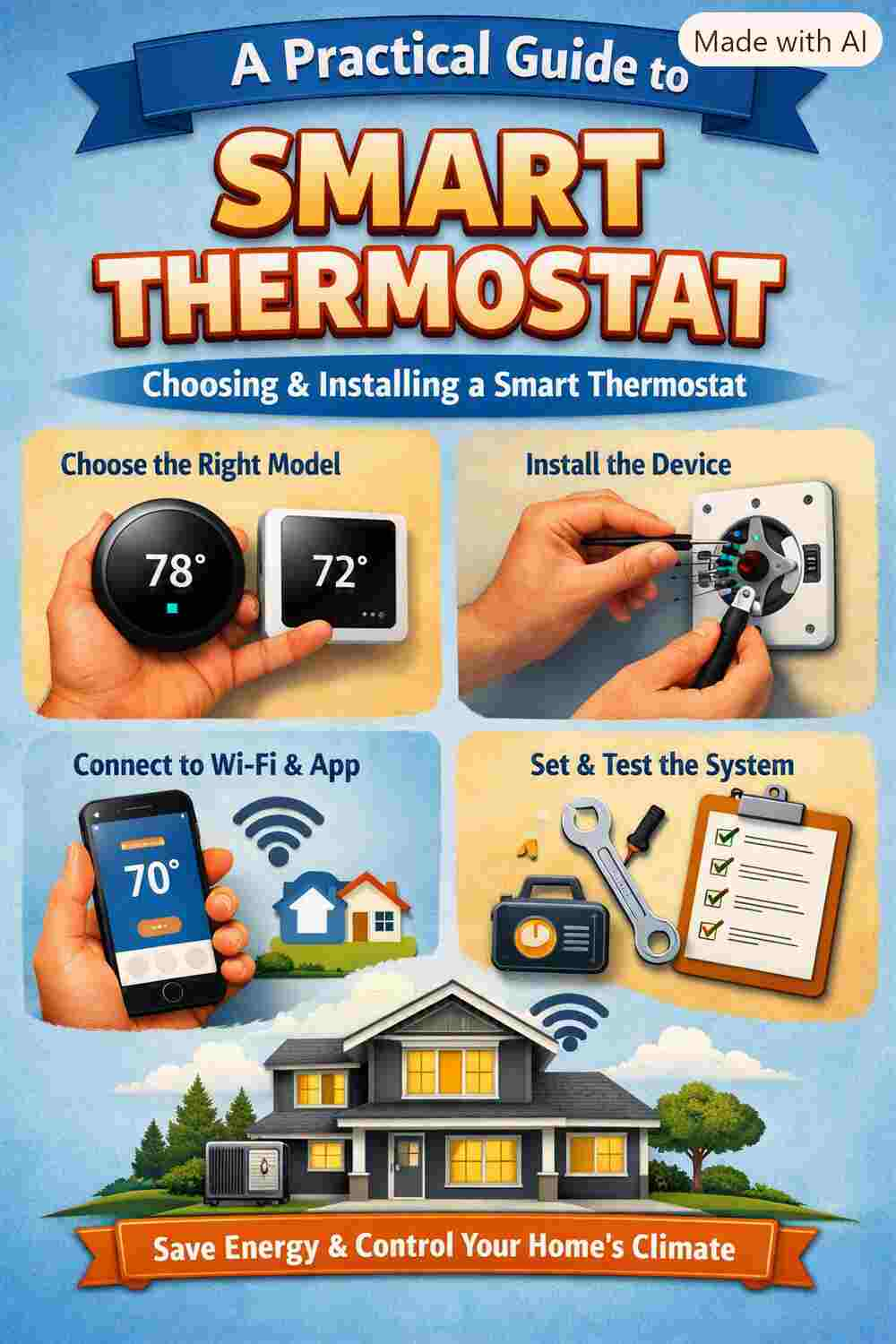 A Practical Guide to Choosing and Installing a Smart Thermostat