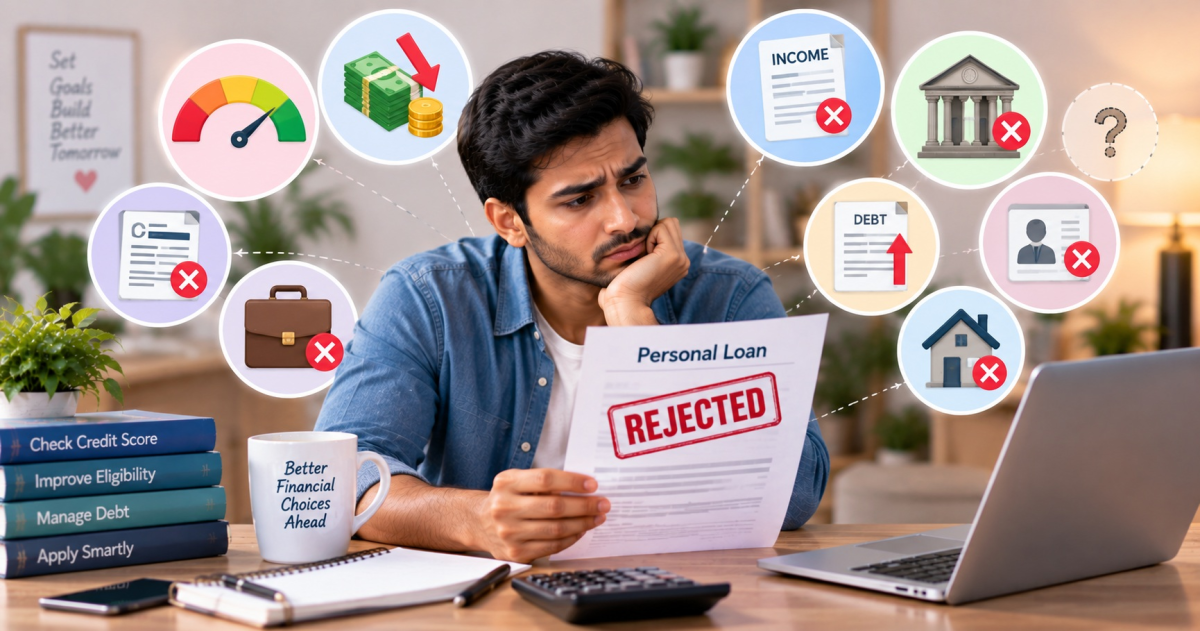 Personal Loan Rejected? Top 10 Reasons Banks and NBFCs Say No